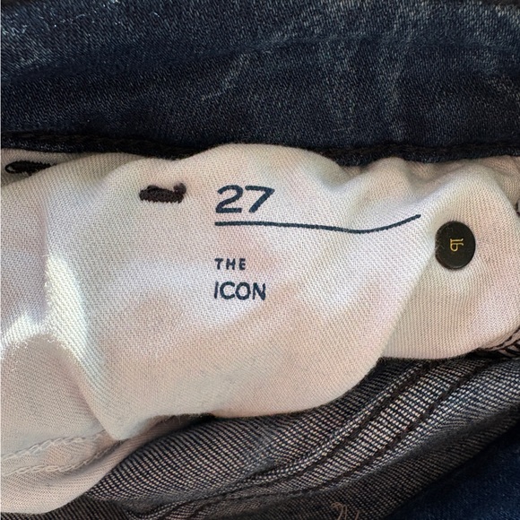 Anthropologie Pilcro The Icon High-Rise Flare Jeans Floral stretch denim 27 - Picture 9 of 12